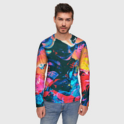 Лонгслив мужской Colors, цвет: 3D-принт — фото 2