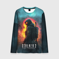 Лонгслив мужской Stalker 2 радиоактивный дым, цвет: 3D-принт