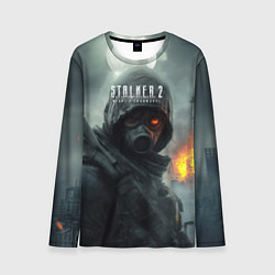 Мужской лонгслив Stalker 2 взрыв вышки