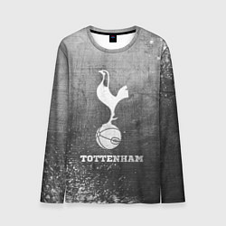 Лонгслив мужской Tottenham - grey gradient, цвет: 3D-принт