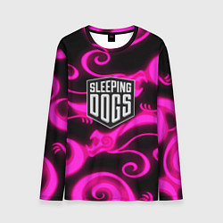 Лонгслив мужской Sleeping dogs japan gta dragon, цвет: 3D-принт