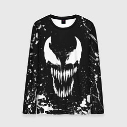 Лонгслив мужской Venom logo, цвет: 3D-принт