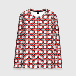 Лонгслив мужской Скандинавское плетение, цвет: 3D-принт