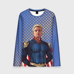 Мужской лонгслив Хоумлендер задумчивый Пацаны