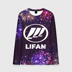 Лонгслив мужской Праздничный Lifan, цвет: 3D-принт