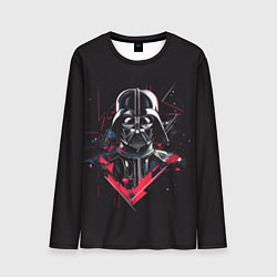 Лонгслив мужской Darth Vader on black, цвет: 3D-принт