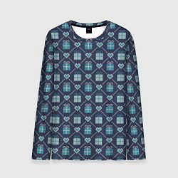 Мужской лонгслив Праздничные подарки