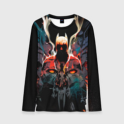 Мужской лонгслив Batman from hell