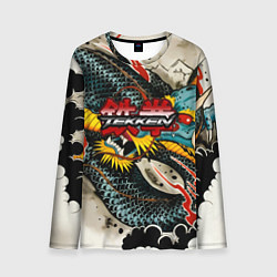 Лонгслив мужской Tekken dragon tatoo, цвет: 3D-принт