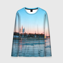 Мужской лонгслив Смольный собор в Санкт-Петербурге