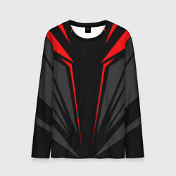 Мужской лонгслив Sport uniform - red