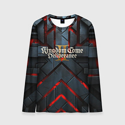 Лонгслив мужской Kingdom Come Deliverance 2 каменные плиты, цвет: 3D-принт