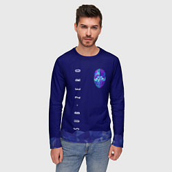 Лонгслив мужской Mortal Kombat - Саб-Зиро, цвет: 3D-принт — фото 2