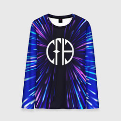 Лонгслив мужской Pantera neon energy, цвет: 3D-принт