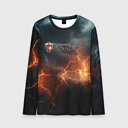 Мужской лонгслив Stronghold сrusader небесная мощь