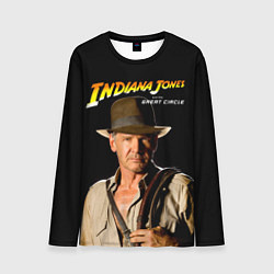 Лонгслив мужской Indiana Jones and the Great Circle, цвет: 3D-принт