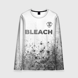 Лонгслив мужской Bleach - white gradient посередине, цвет: 3D-принт