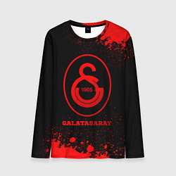 Лонгслив мужской Galatasaray - red gradient, цвет: 3D-принт