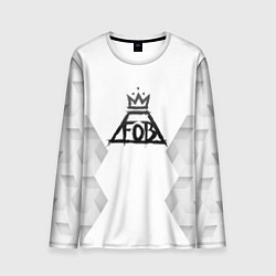 Лонгслив мужской Fall Out Boy white poly, цвет: 3D-принт