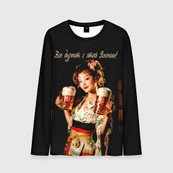 Лонгслив мужской Все дуреют с этой Японии, цвет: 3D-принт