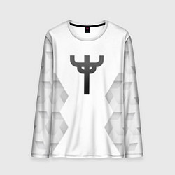 Лонгслив мужской Judas Priest white poly, цвет: 3D-принт
