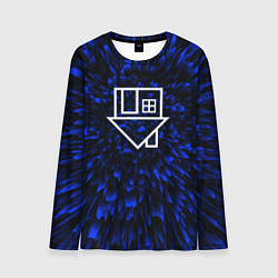 Лонгслив мужской The Neighbourhood blue energy, цвет: 3D-принт