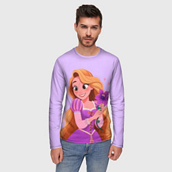 Лонгслив мужской Rapunzel - big pictures, цвет: 3D-принт — фото 2