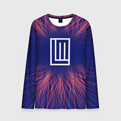 Лонгслив мужской Lindemann red energy, цвет: 3D-принт