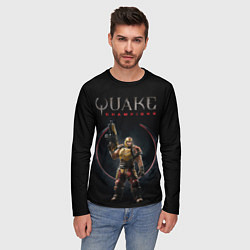 Лонгслив мужской Quake champions - Ranger, цвет: 3D-принт — фото 2