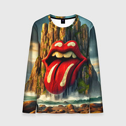 Лонгслив мужской Rolling Stones - sea rocks, цвет: 3D-принт