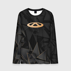 Лонгслив мужской Chery golden poly, цвет: 3D-принт