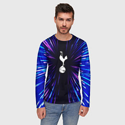 Лонгслив мужской Tottenham neon energy, цвет: 3D-принт — фото 2