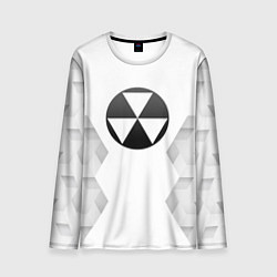 Лонгслив мужской Fallout white poly, цвет: 3D-принт