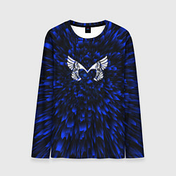 Лонгслив мужской Placebo blue energy, цвет: 3D-принт
