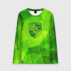 Лонгслив мужской Porsche green poly, цвет: 3D-принт