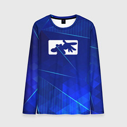 Лонгслив мужской Limp Bizkit blue poly, цвет: 3D-принт