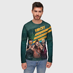 Лонгслив мужской Far Cry villains, цвет: 3D-принт — фото 2