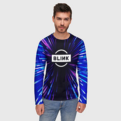 Лонгслив мужской Blackpink neon energy, цвет: 3D-принт — фото 2