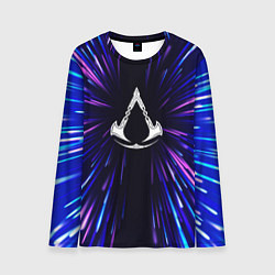 Лонгслив мужской Assassins Creed neon energy, цвет: 3D-принт