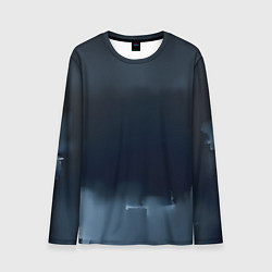 Мужской лонгслив Черные градиенты
