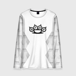 Лонгслив мужской Five Finger Death Punch white poly, цвет: 3D-принт