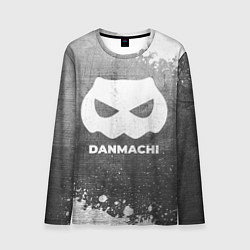 Мужской лонгслив DanMachi - grey gradient