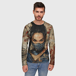 Лонгслив мужской Китана в китайском стиле, цвет: 3D-принт — фото 2