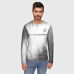 Лонгслив мужской Darling in the FranXX - white gradient посередине, цвет: 3D-принт — фото 2