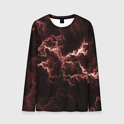 Мужской лонгслив Lightning red