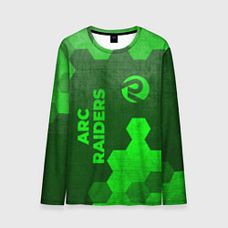 Лонгслив мужской ARC Raiders - green gradient вертикально, цвет: 3D-принт