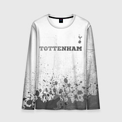 Лонгслив мужской Tottenham - white gradient посередине, цвет: 3D-принт