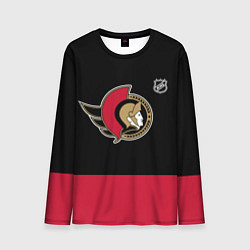 Мужской лонгслив Оттава Сенаторз хоккей