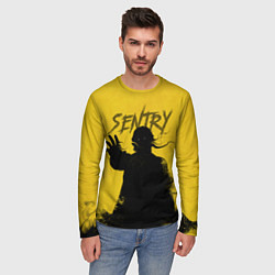 Лонгслив мужской Часовой - Громовержцы, цвет: 3D-принт — фото 2