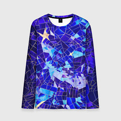 Лонгслив мужской Небо-Звезды, цвет: 3D-принт